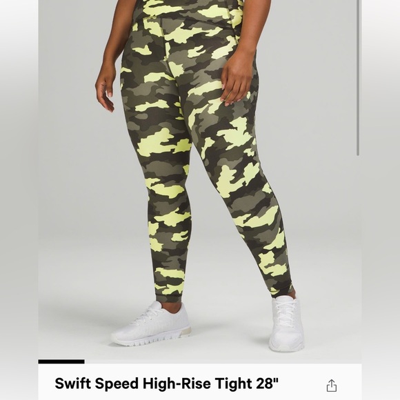 Lululemon size 6 swift speed high rise tight with pockets! 28” - Picture 1 of 1